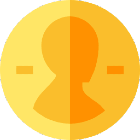 Virtual coin - click to flip